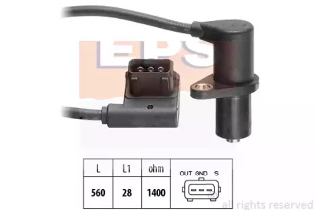 Czujnik położenia wałka rozrządu 1953085 EPS