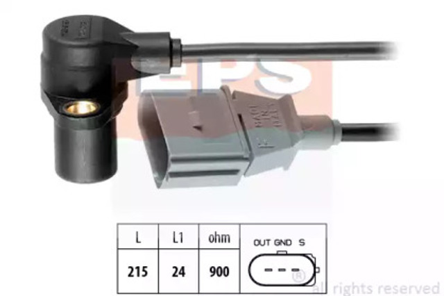 Czujnik położenia wału korbowego 1953241 EPS