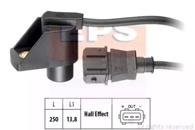 Czujnik położenia wałka rozrządu 1953245 EPS
