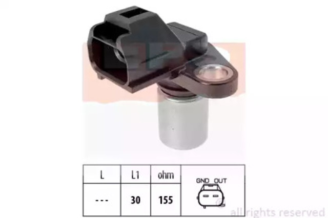 Czujnik położenia wału korbowego 1953263 EPS