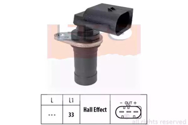 Czujnik położenia wału korbowego 1953472 EPS