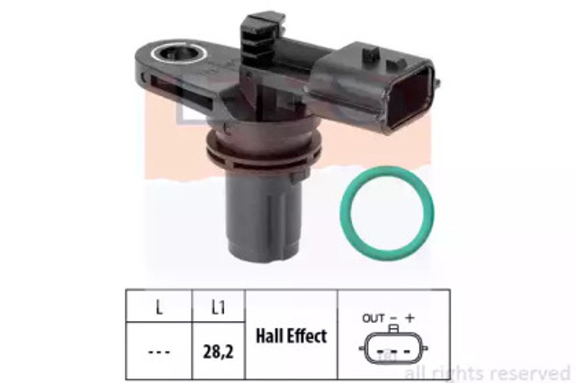Czujnik położenia wałka rozrządu 1953616 EPS