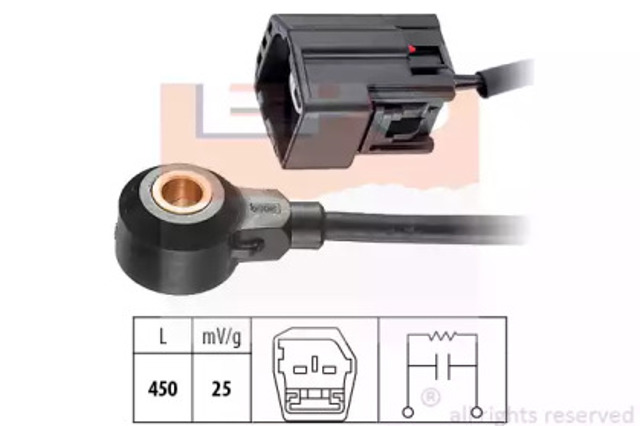 Czujnik stukowy (czujnik spalania stukowego) 1957091 EPS