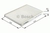 Filtr kabiny 1987432024 BOSCH