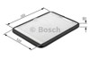 Filtr kabiny 1987432318 BOSCH