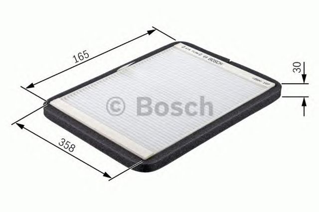 Filtr kabiny 1987432362 BOSCH