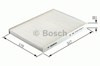 Filtr kabiny 1987432402 BOSCH