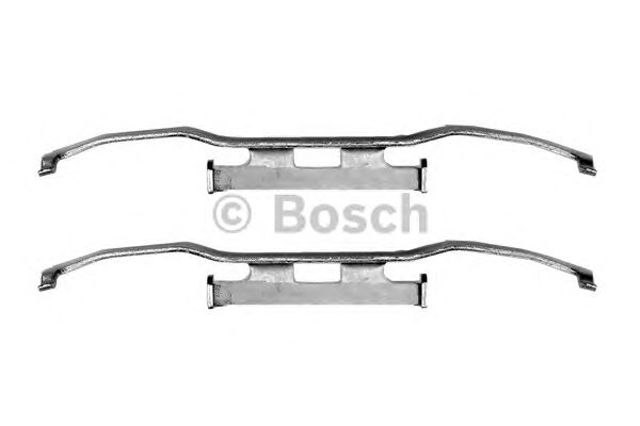 Zestaw sprężynek do mocowania klocków tarczowych przednich 1987474309 BOSCH