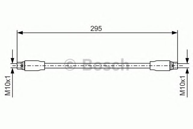Przewód hamulcowy przedni 1987476717 BOSCH