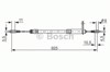 Linka hamulca ręcznego tylna prawa 1987477220 BOSCH