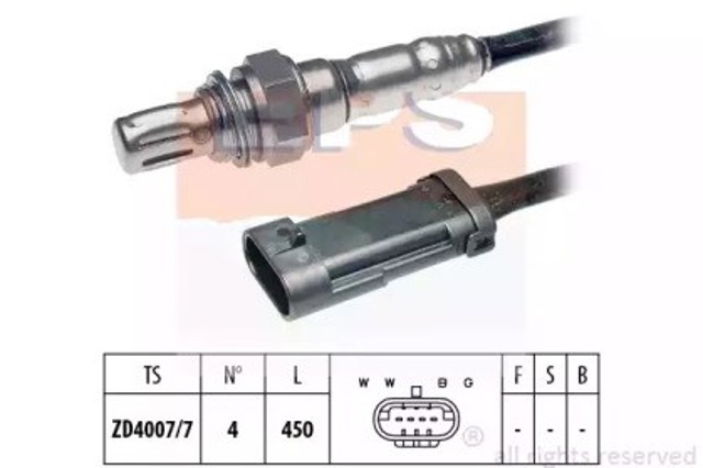 Sonda lambda czujnik tlenu przed katalizatorem 1997282 EPS