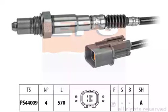 Sonda lambda czujnik tlenu po katalizatorze 1998346 EPS