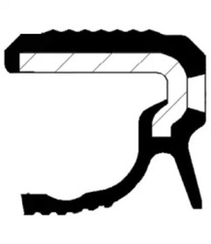 Uszczelniacz wału korbowego silnika tylny 20036307B CORTECO