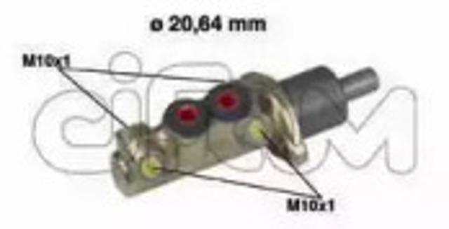 Główny cylinder hamulców 202039 CIFAM