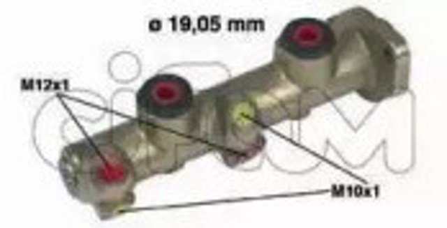 Cylinder hamulcowy Renault 11