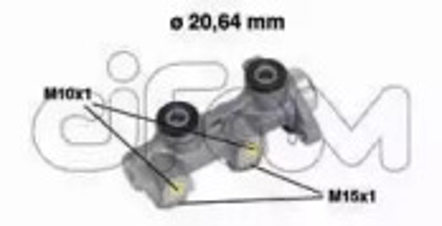 Główny cylinder hamulców Daewoo Lanos KLAT