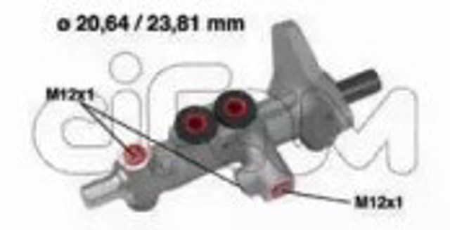 Cylinder hamulcowy Mercedes CLK