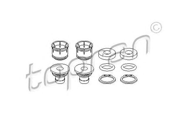 Zestaw naprawczy cięgna zmiany biegów 207905 HANS PRIES