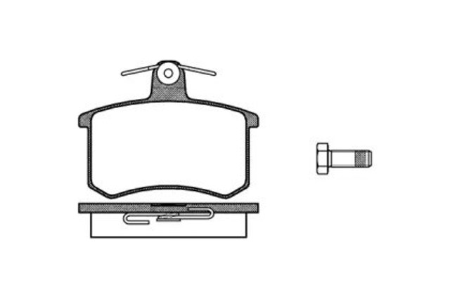 Klocki hamulcowe Audi 90
