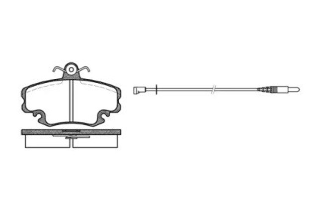 Klocki hamulcowe Renault 11