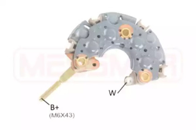 Mostek prostowniczy alternatora = Moster diodowy alternatora Volkswagen Sharan 1 7M8, 7M9, 7M6