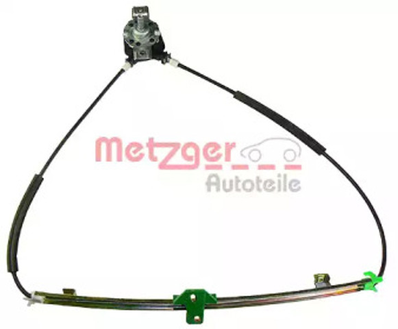 Mechanizm podnoszenia szyby drzwi przednich lewych 2160003 METZGER