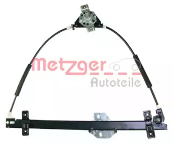 Mechanizm podnoszenia szyby drzwi przednich prawych 2160006 METZGER