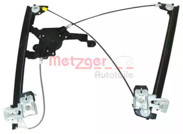 Mechanizm podnoszenia szyby drzwi przednich lewych 2160046 METZGER