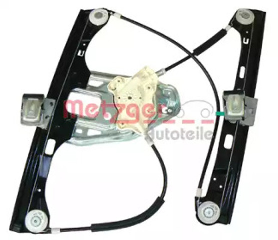 Mechanizm podnoszenia szyby drzwi przednich lewych 2160111 METZGER