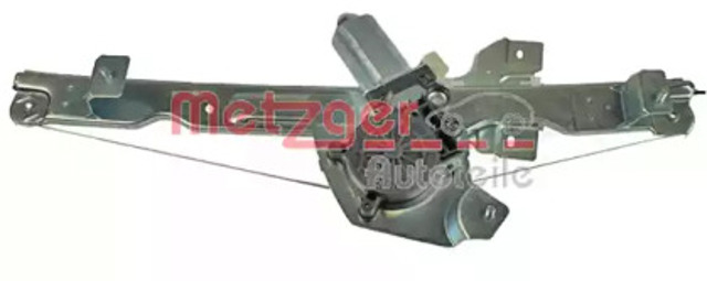 Mechanizm podnoszenia szyby drzwi przednich prawych 2160282 METZGER