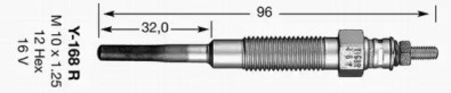 Świeca żarowa 2162 NGK