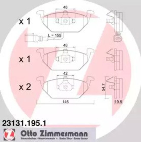 Klocki hamulcowe Seat Ibiza