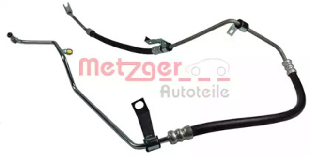 Przewód hydraulicznego układu wspomagania wysokiego ciśnienia, od pompy do maglownicy (mechanizmu) 2361006 METZGER