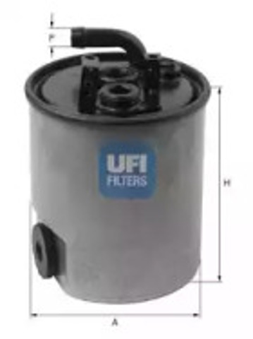 Filtr paliwa 2400700 UFI