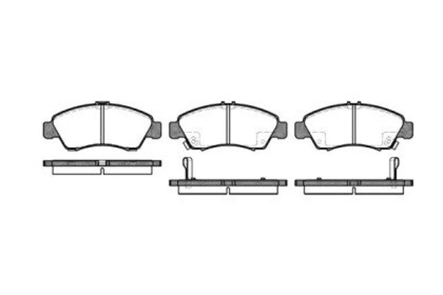 Klocki hamulcowe Honda Logo