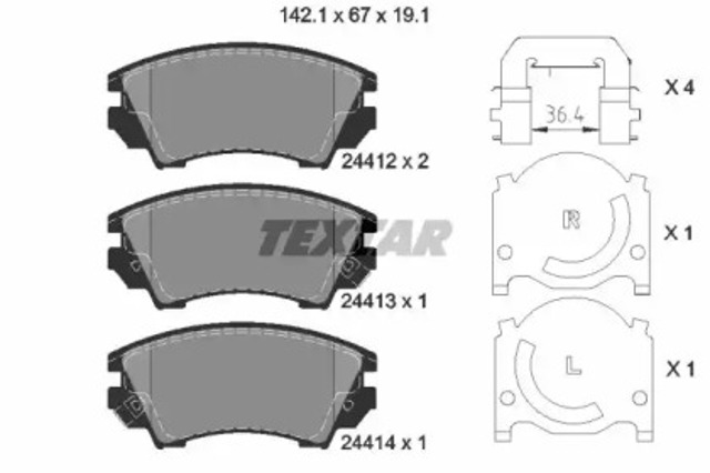 2441201 Textar