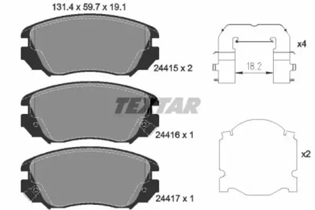 2441501 Textar