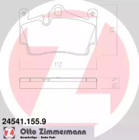 Klocki hamulcowe Porsche Boxster