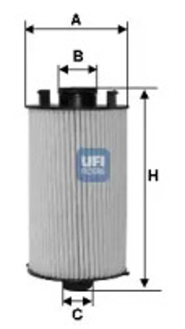 Filtr oleju 2505100 UFI