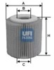 Filtr oleju 2505600 UFI