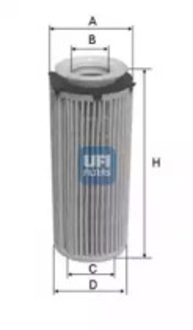 Filtr oleju 2509600 UFI