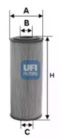 Filtr oleju 2515400 UFI