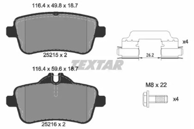 2521501 Textar