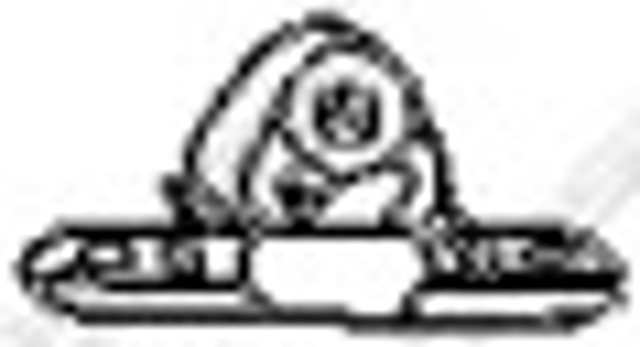 Poduszka mocowania tłumika 255025 BOSAL