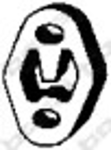 Poduszka mocowania tłumika Ford Mondeo 3 B4Y