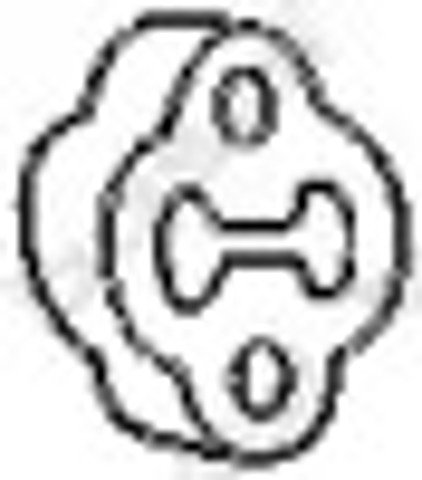 Poduszka mocowania tłumika Mazda 6 GG