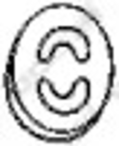 Poduszka mocowania tłumika 255839 BOSAL