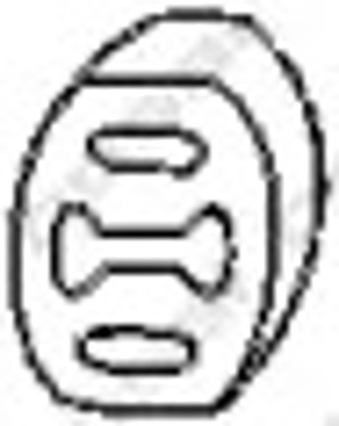 Poduszka mocowania tłumika Fiat Uno 146A