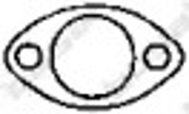 Uszczelka rury odbiornika tłumika Renault Safrane 1 B54