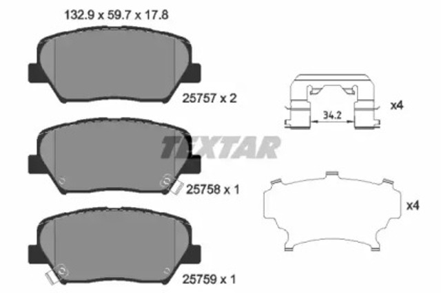 2575701 Textar